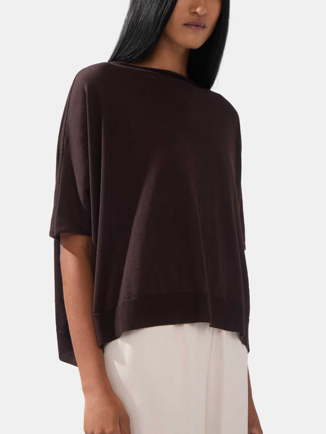 Dusan - Easy Cashmere T-Shirt | One Size -  - ABASK