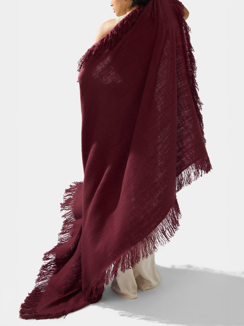 Denis Colomb - Perou Nomad Cashmere Blanket -  - ABASK