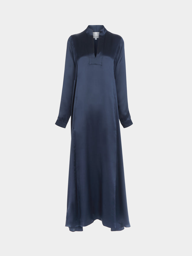 Thierry Colson - Paravati Silk Long Dress | Size: L -  - ABASK - 