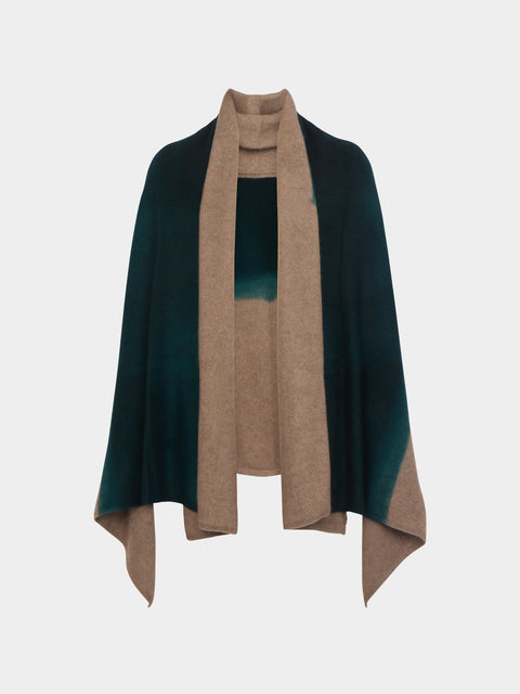 Suzusan - Shibori Cashmere Travel Shawl | One Size -  - ABASK - 