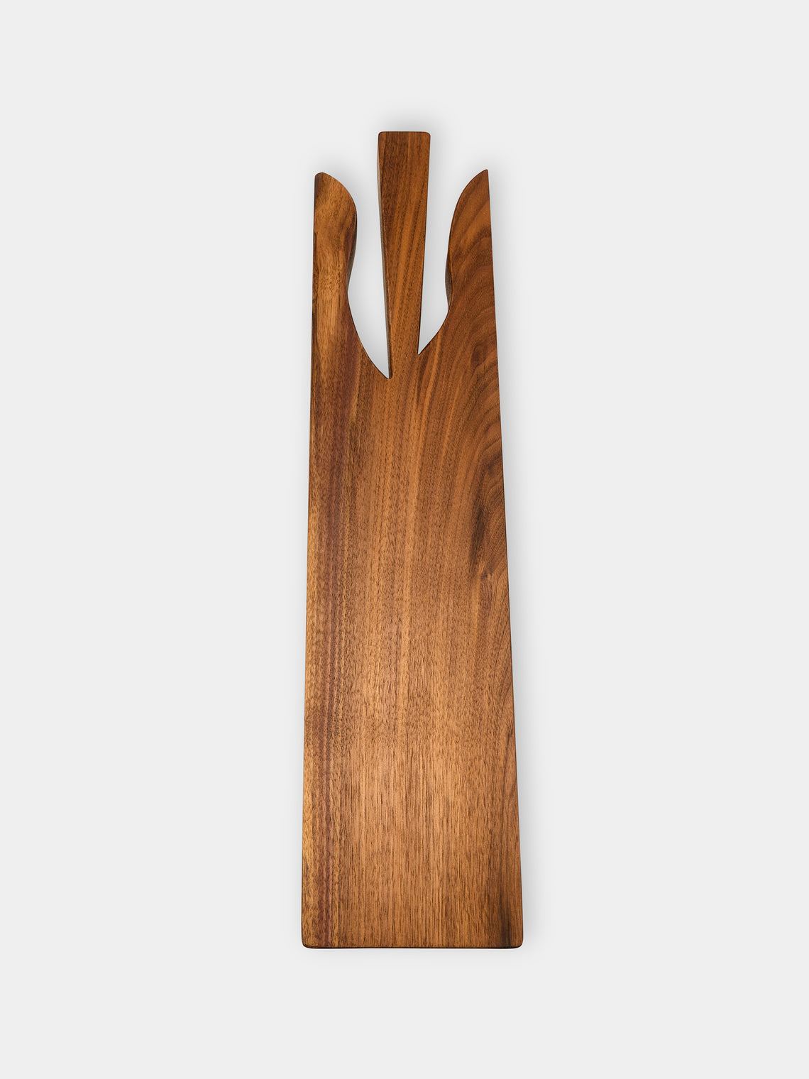 Riccardo Monte - Hand-Carved Walnut Long Serving Board -  - ABASK - 