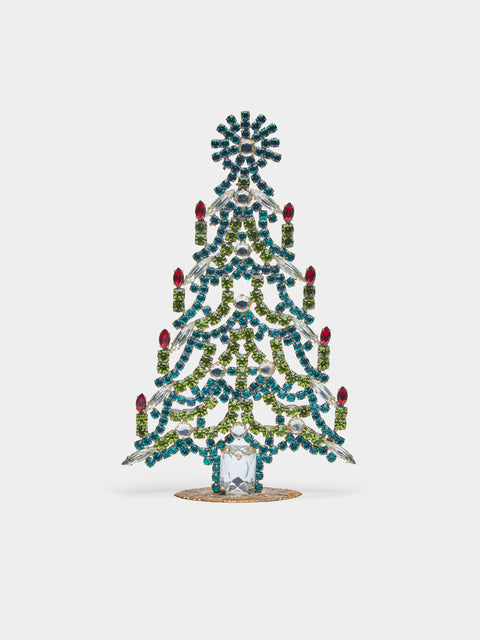 Antique and Vintage - 1930s Czech Jewelled Medium Christmas Tree -  - ABASK - 