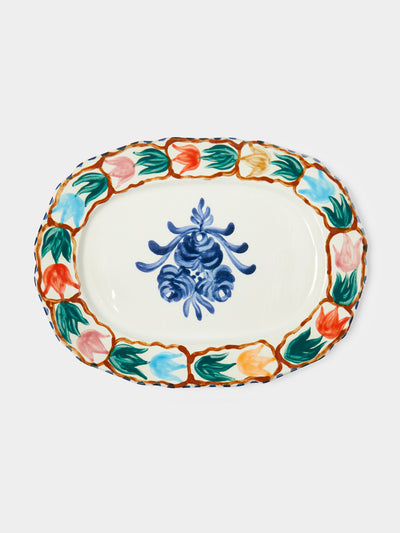Zsuzsanna Nyul - Hand-Painted Serving Platter -  - ABASK - 