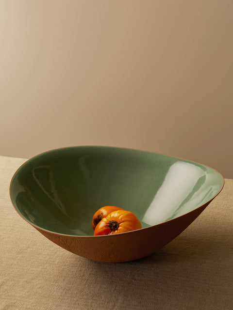 Kim Pan-ki - Comb Pattern Celadon Bowl -  - ABASK