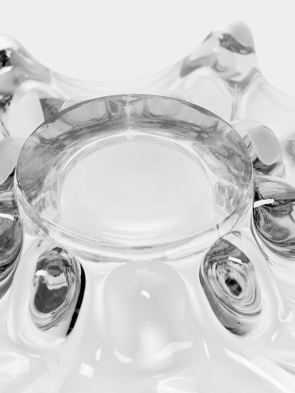 Antique and Vintage - 1950s French Crystal Bowl -  - ABASK