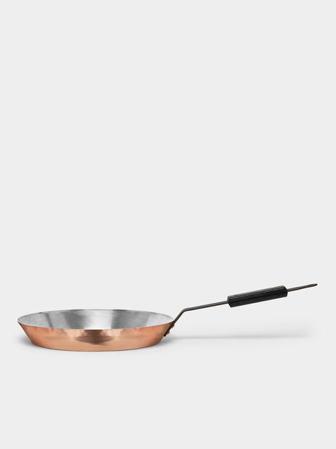 Netherton Foundry - Spun Copper Frying Pan with Ebonised Oak Handle -  - ABASK - 