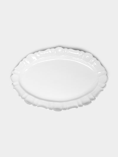 Astier de Villatte - Victor Hand-Glazed Ceramic Large Oval Platter -  - ABASK --