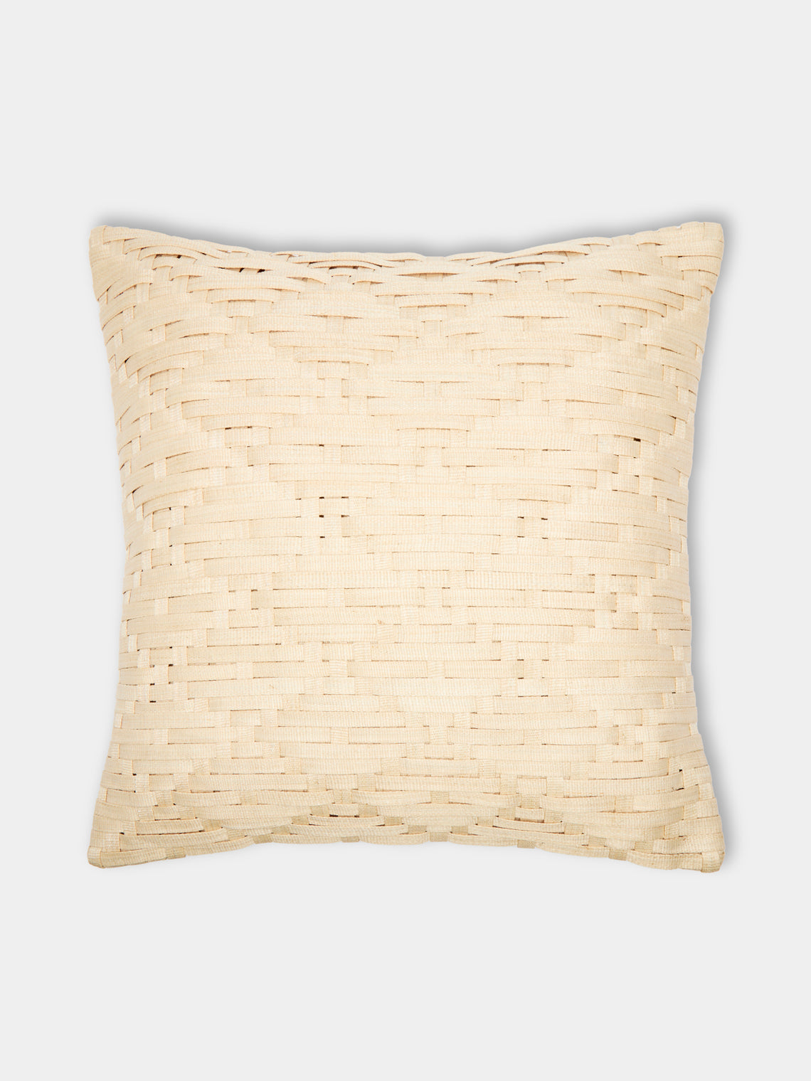 KUBO Curated - Square Knot Weave Palm Cushion -  - ABASK - 