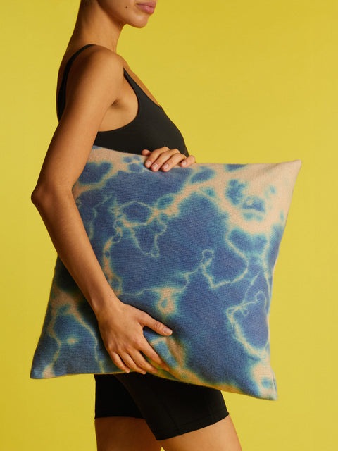 The Elder Statesman - Hot-Dye Cashmere Pillow -  - ABASK