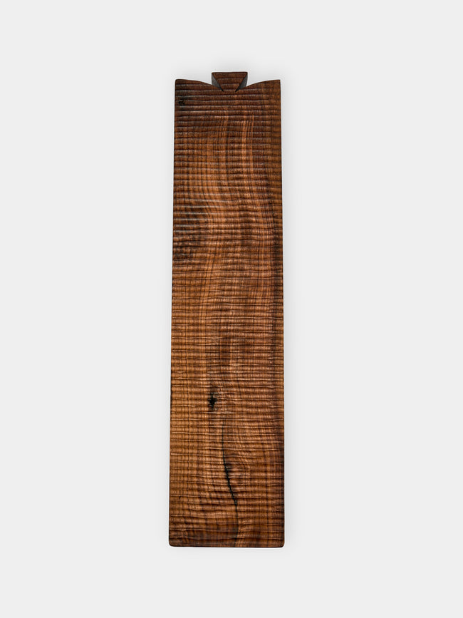 Riccardo Monte - Hand-Carved Chiselled Walnut Serving Board -  - ABASK - 