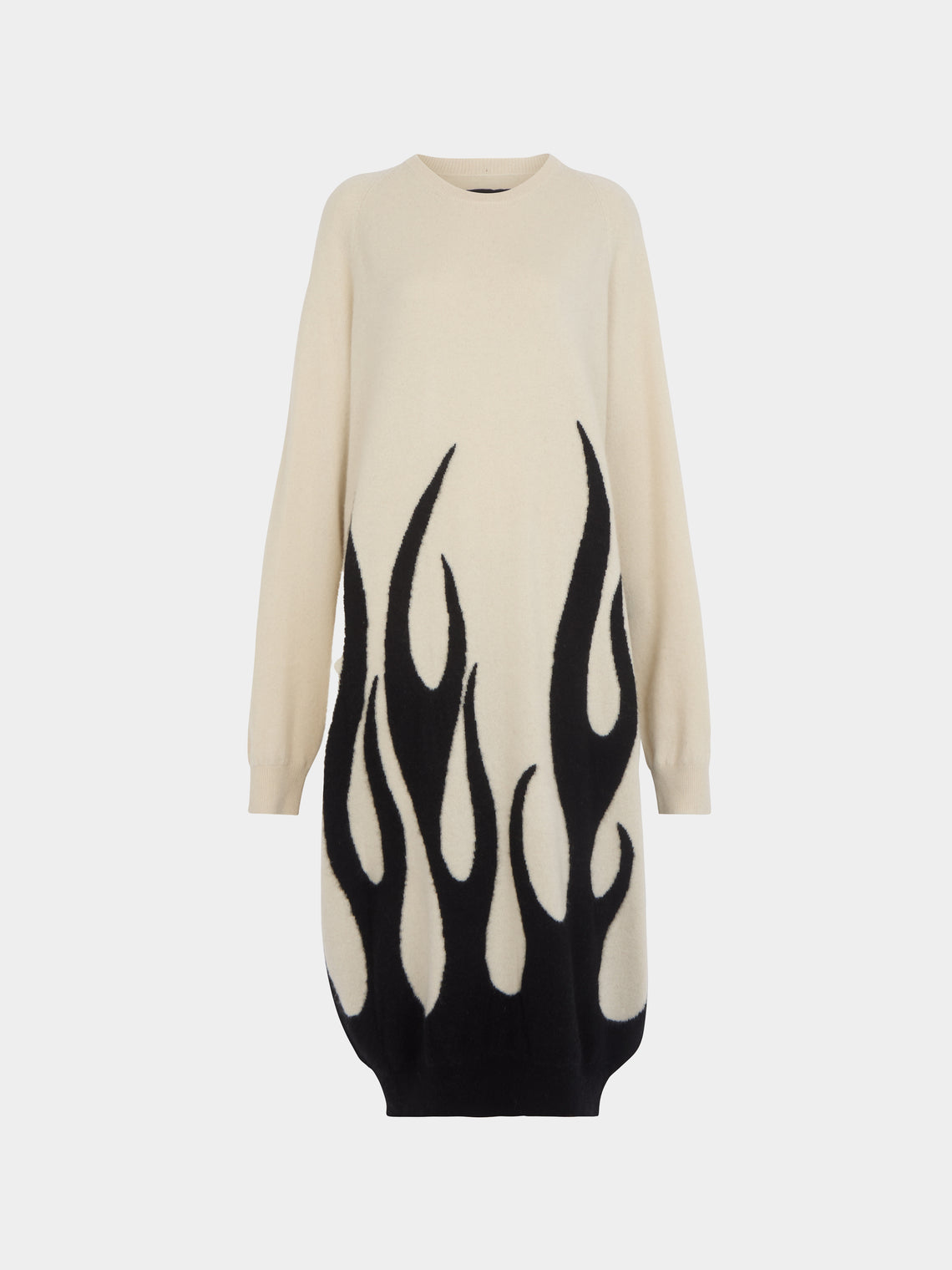 Frenckenberger - Sylvie Fleury Flame Cashmere Balloon Dress | Size: S -  - ABASK - 