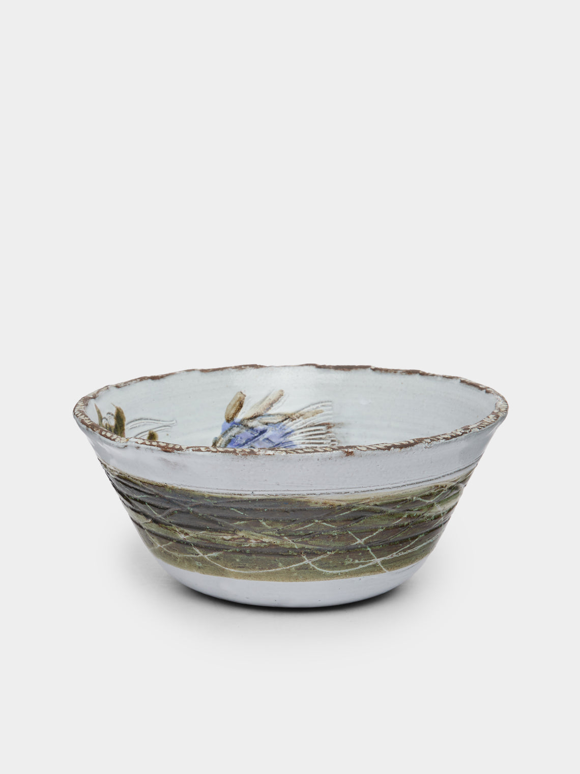 Antique and Vintage - 1960s Albert Thiry Ceramic Bowl -  - ABASK - 