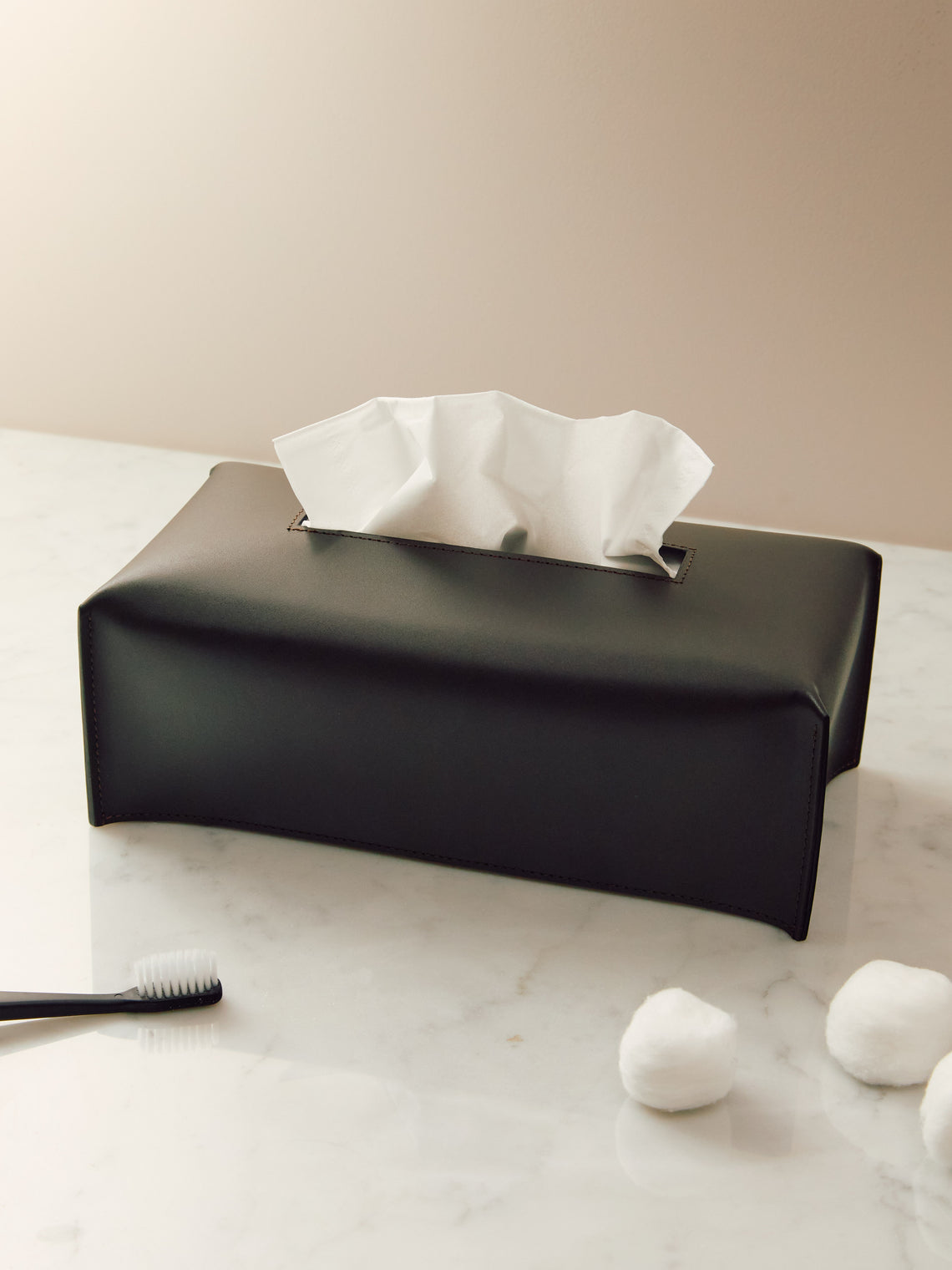 Decor Walther - Leather Tissue Box -  - ABASK