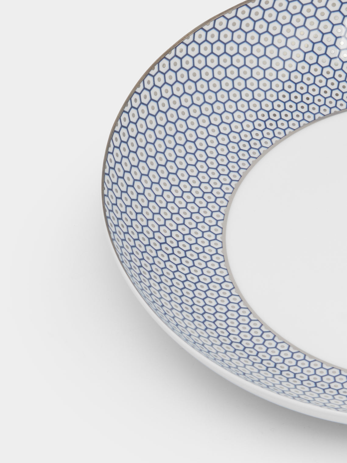 Raynaud - Trésor Bleu Porcelain Deep Side Plate -  - ABASK