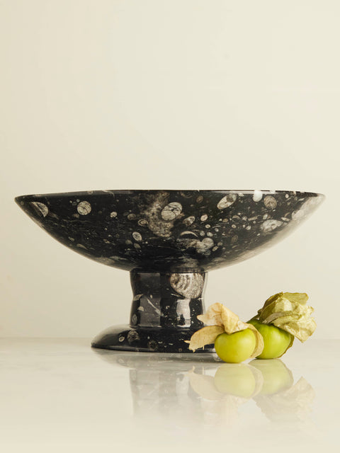 Jia Jia - Onyx Footed Fruit Bowl -  - ABASK