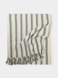 Mizar & Alcor - Sapphire Handwoven Linen and Cotton Towels (Set of 2) -  - ABASK - 