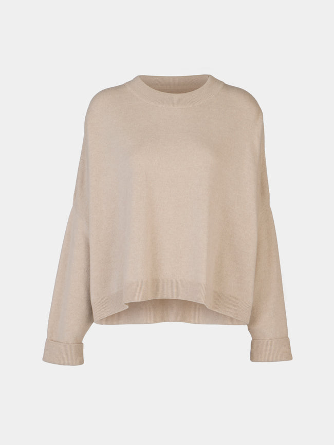 Dusan - Chunky Cashmere Sweater -  - ABASK - 