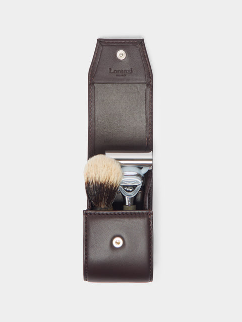 Lorenzi Milano - Zebu Horn Travel Shaving Set -  - ABASK - 