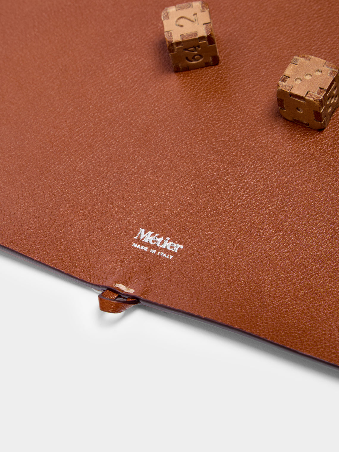 Métier - Leather Travel Backgammon Set -  - ABASK