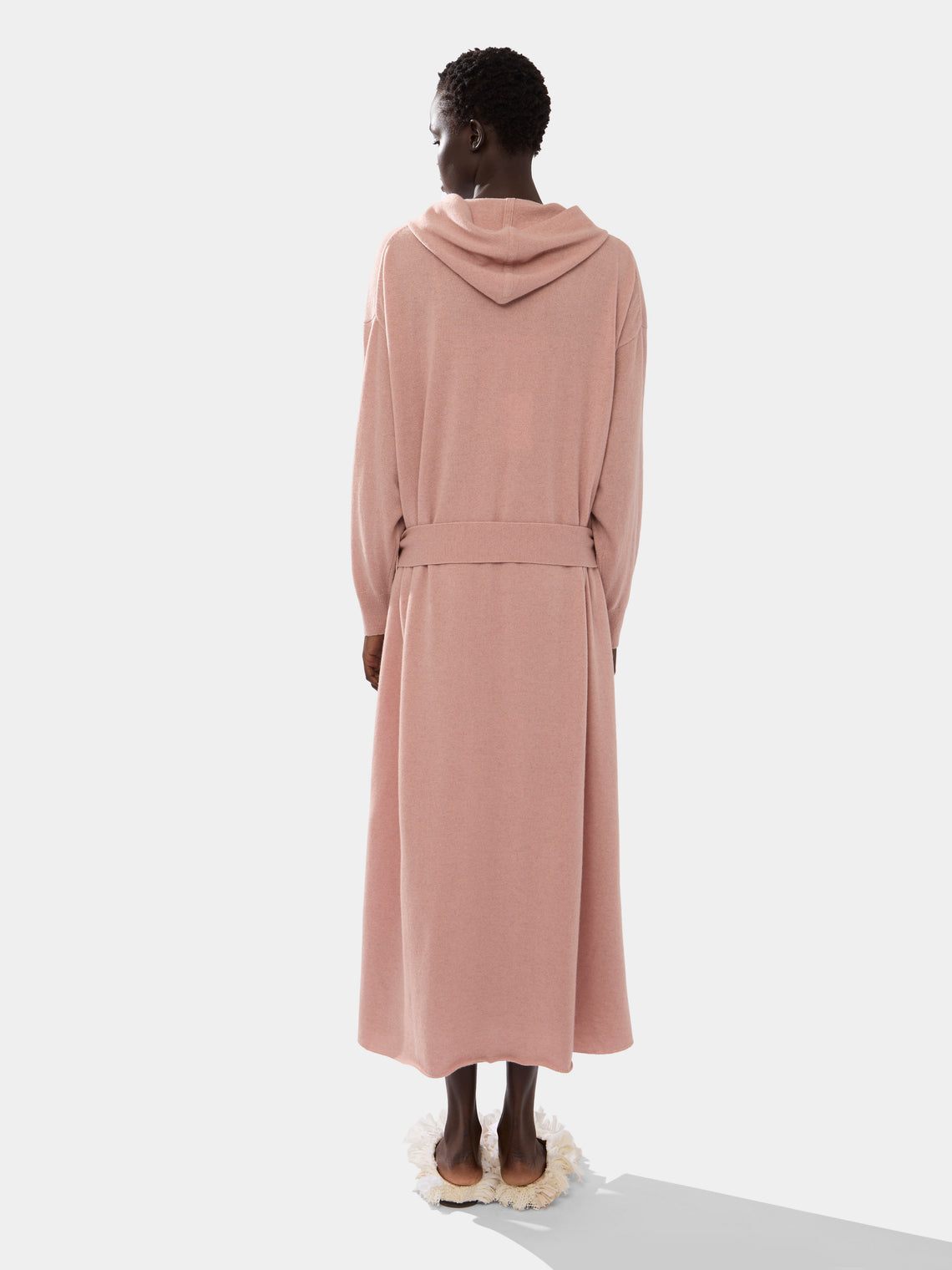 Ryan Roche - Cashmere Hooded Robe -  - ABASK