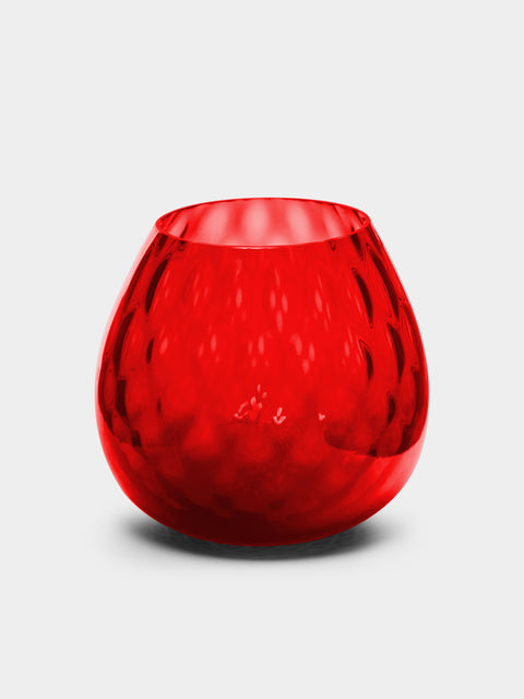 NasonMoretti - Macramé Hand-Blown Murano Glass Tealight Holder -  - ABASK - 