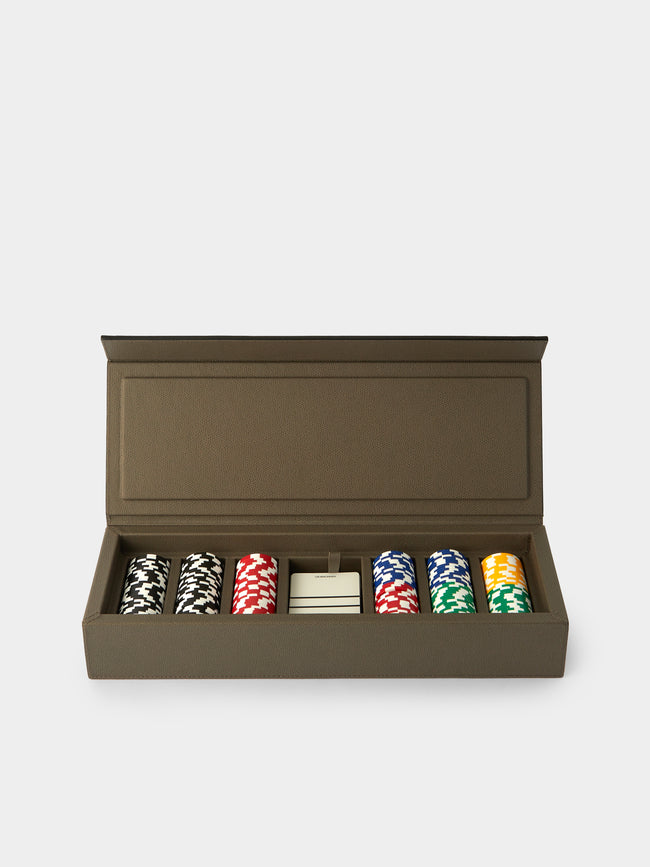 Giobagnara - Parma Leather Poker Set -  - ABASK - 