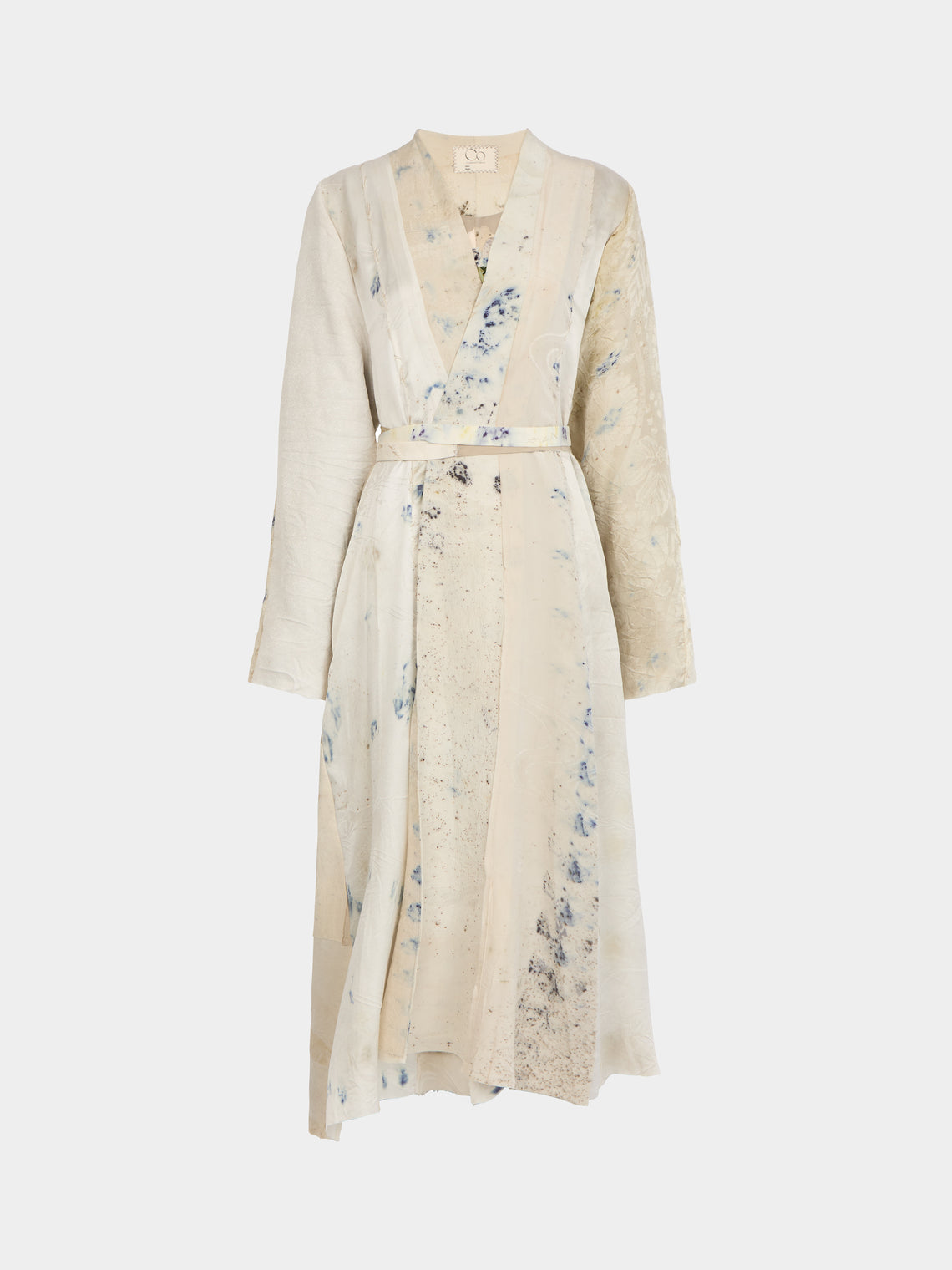 Considered Objects - Irregular Hand-Stitched Silk Robe | Size: S -  - ABASK - 