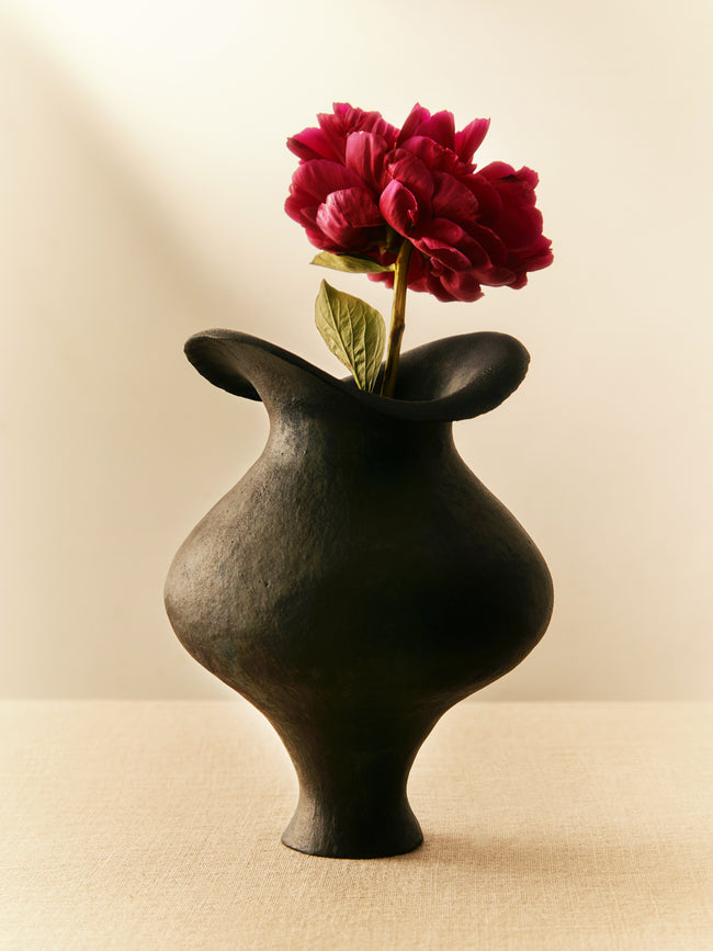 By Raffaella - Aida Hand-Coiled Ceramic Vase -  - ABASK