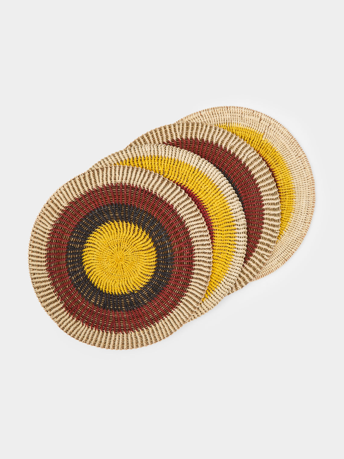 CasaLatina - Amazonia Handwoven Iraca Palm Placemats (Set of 4) -  - ABASK