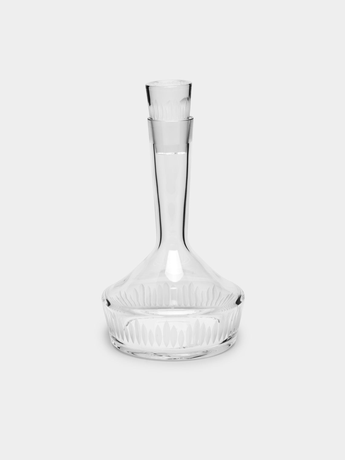 J. Hill's Standard - Martino Gamper Furrow Cut Crystal Decanter -  - ABASK - 