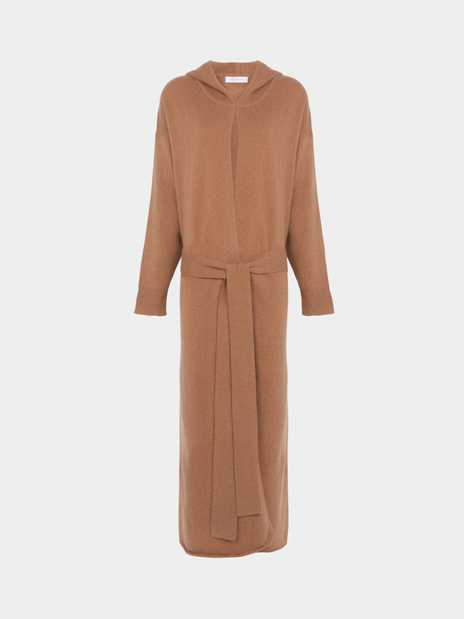 Ryan Roche - Cashmere Hooded Robe  | Size: XS -  - ABASK - 