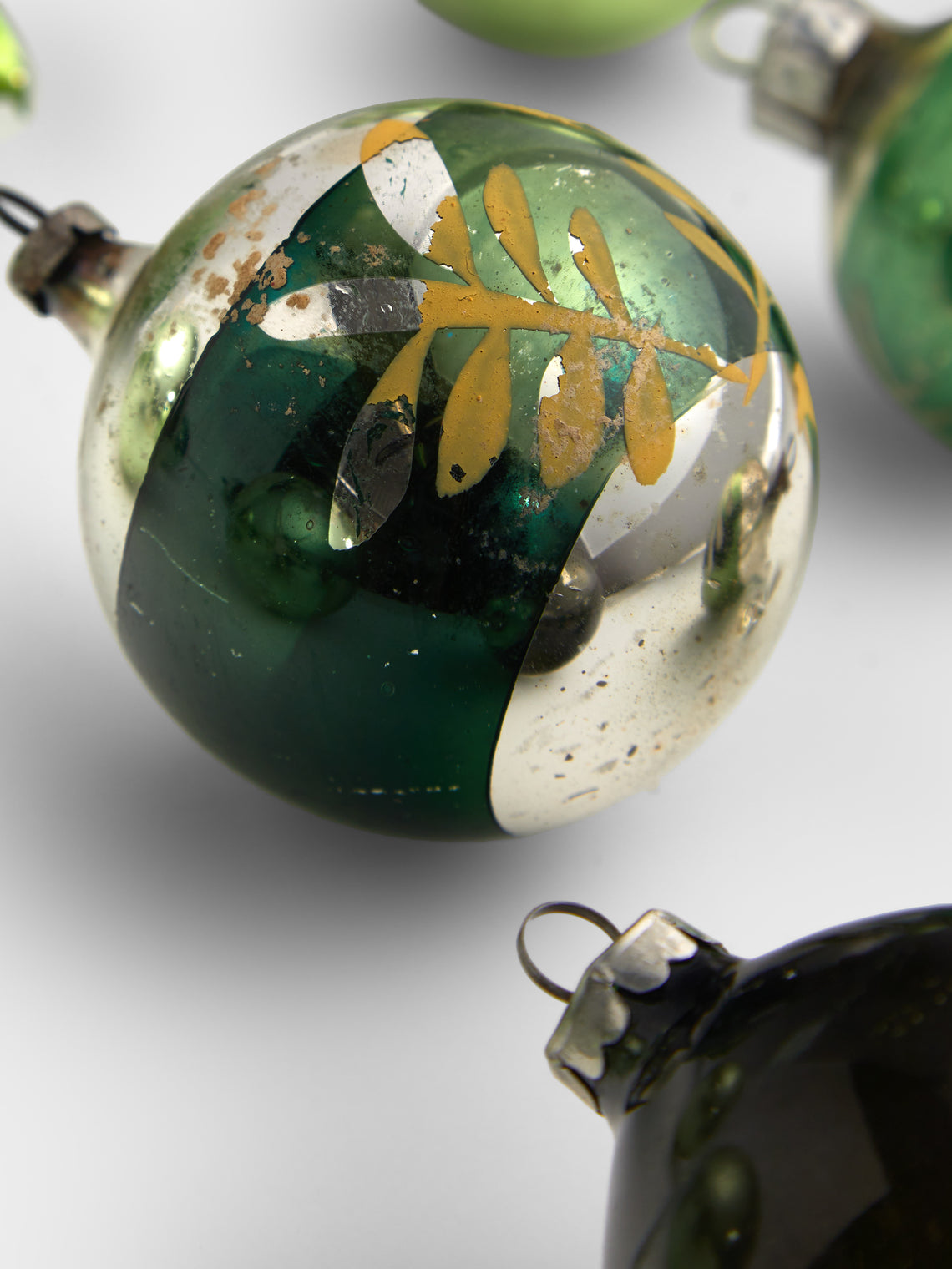 Antique and Vintage - Early 20th-Century Glass Baubles (Set of 14) -  - ABASK