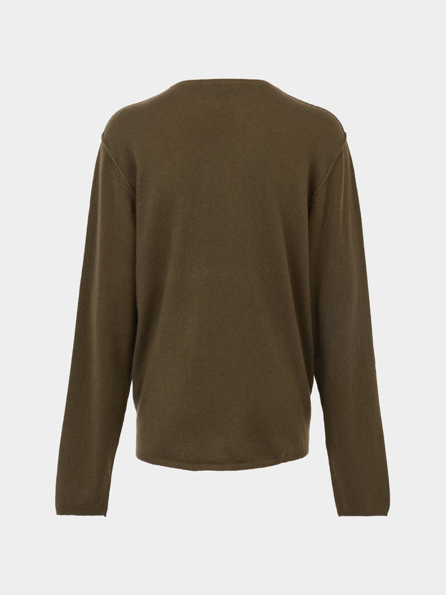 Denis Colomb - Cashmere Crew-Neck Sweater | Size: M -  - ABASK