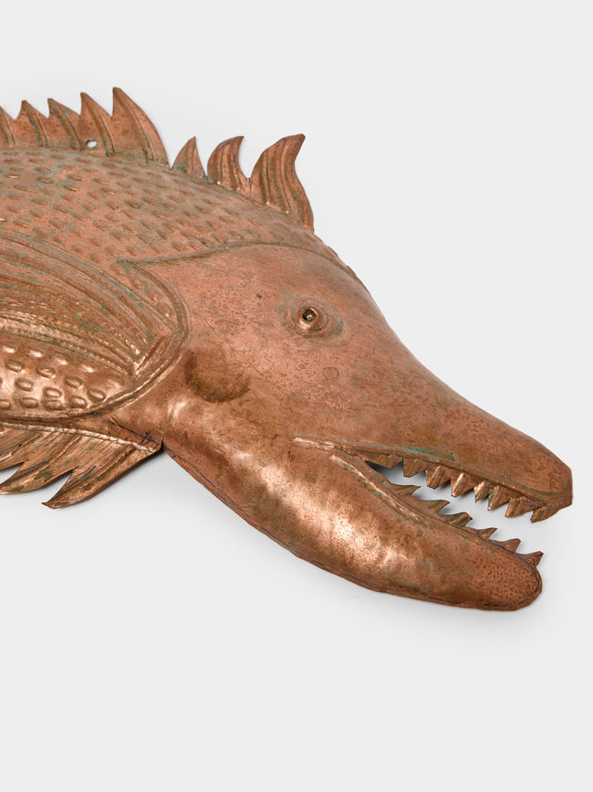 Antique and Vintage - 19th-Century Copper Fish -  - ABASK