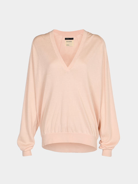 Frenckenberger - Johnny Cashmere V-Neck Sweater -  - ABASK - 