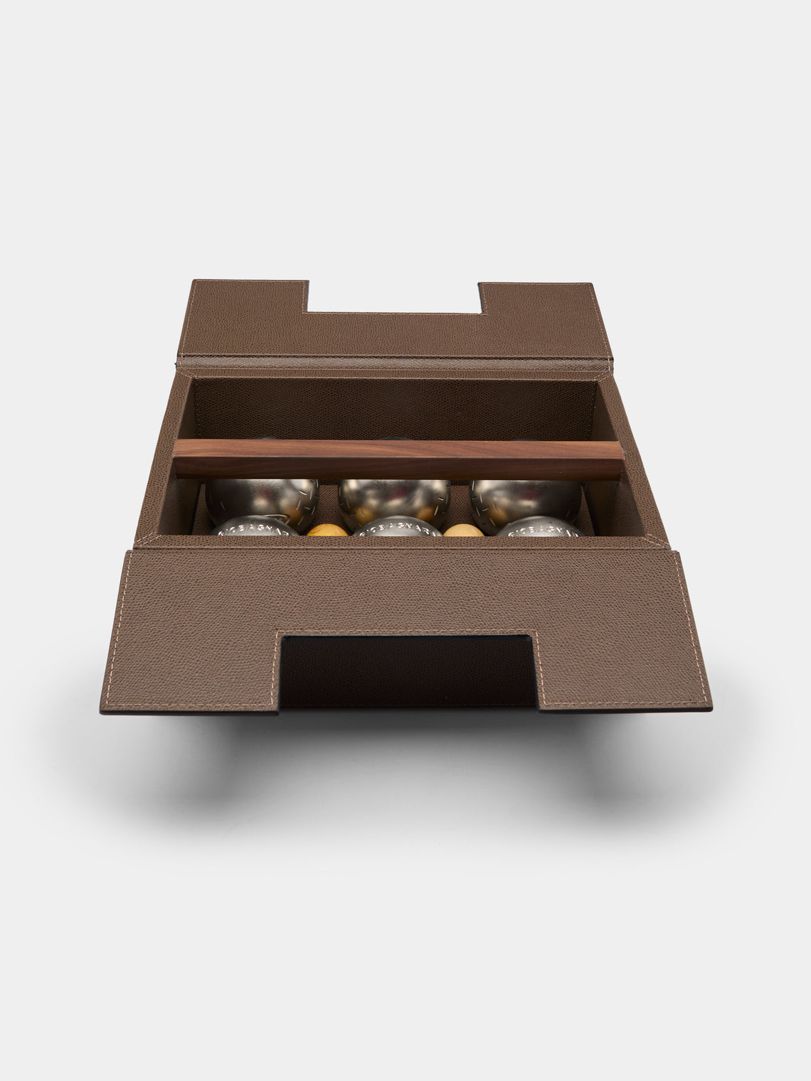 Giobagnara - Leather Outdoor Boules Set -  - ABASK - 