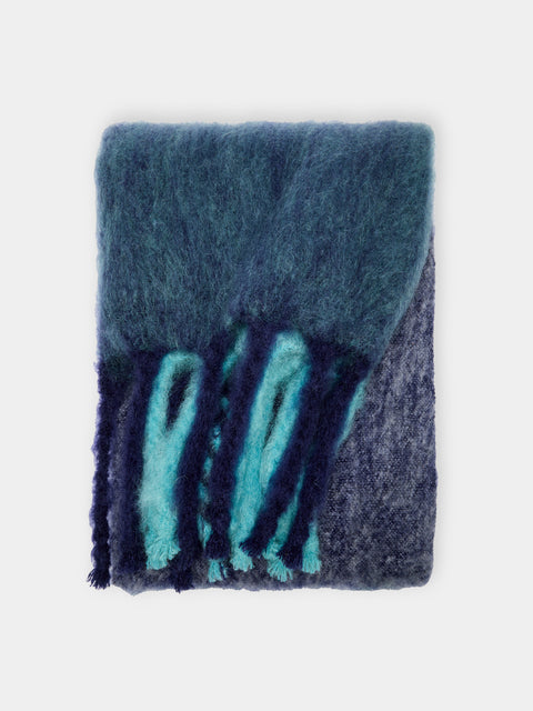 Lena Rewell - Handwoven Mohair Check Blanket -  - ABASK - 