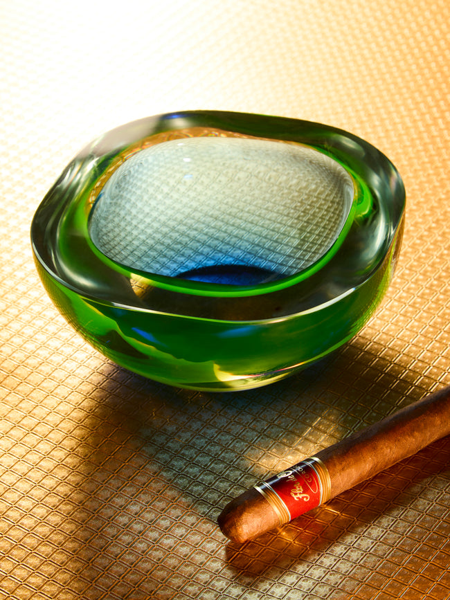 Antique and Vintage - Mid-Century Flavio Poli Murano Glass Ashtray -  - ABASK