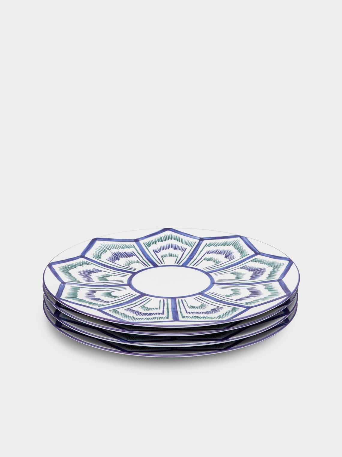 Molecot - Mallorca Porcelain Charger Plates (Set of 4) -  - ABASK