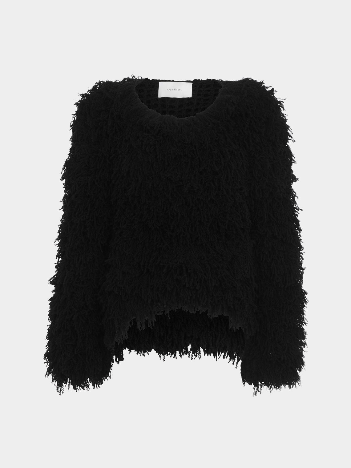 Ryan Roche - Furry Cashmere Cardigan | Size: S -  - ABASK - 