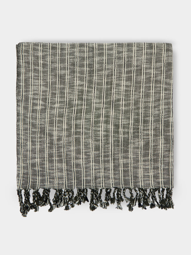 Mizar & Alcor - Basil Handwoven Linen and Cotton Towels (Set of 2) -  - ABASK - 