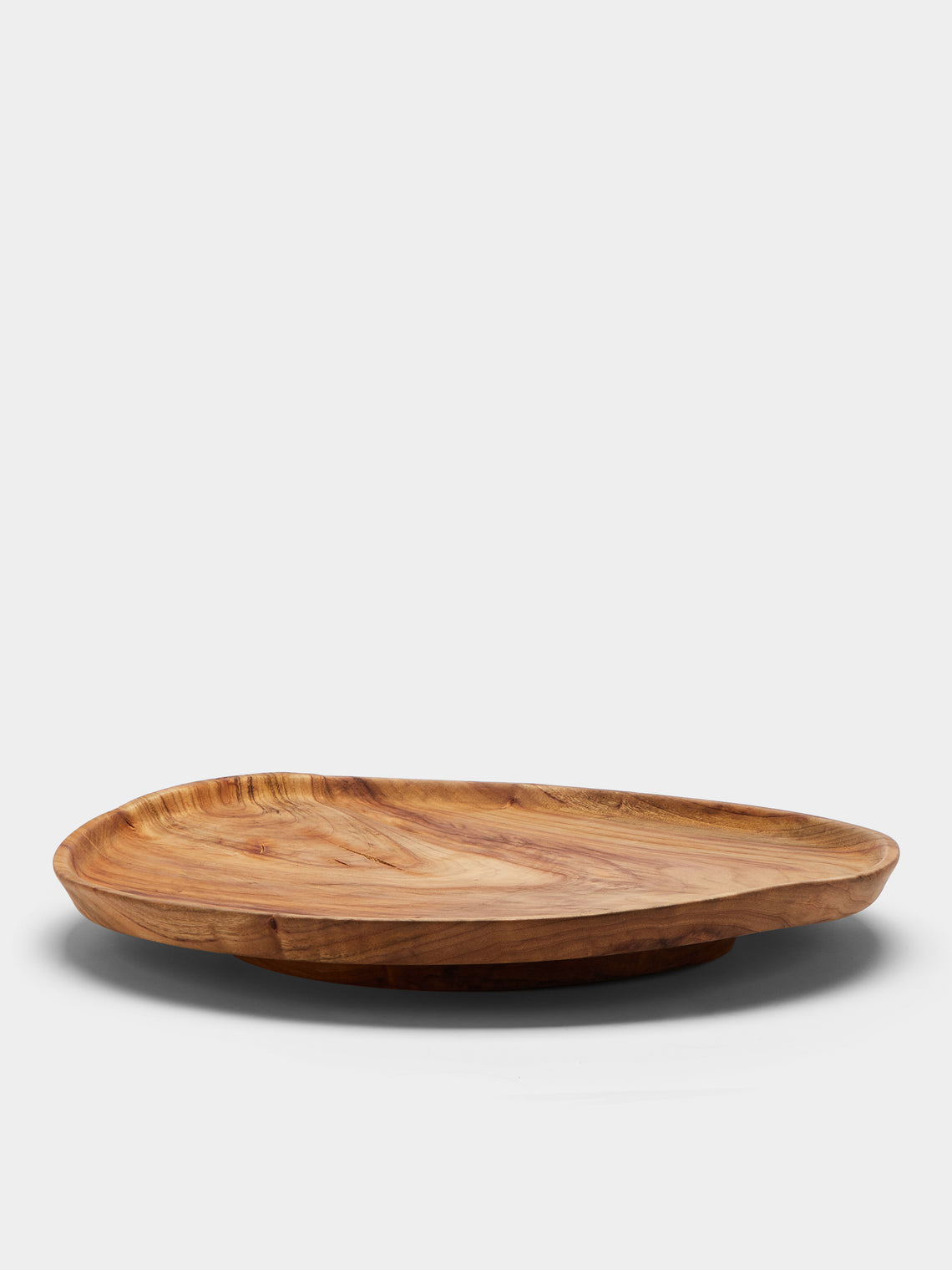 Iida Woodturning - Hand-Turned Wood Tray -  - ABASK