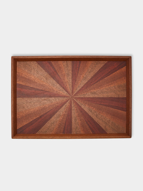 Mori Kougei - Poke Wood Rectangular Tray -  - ABASK - 