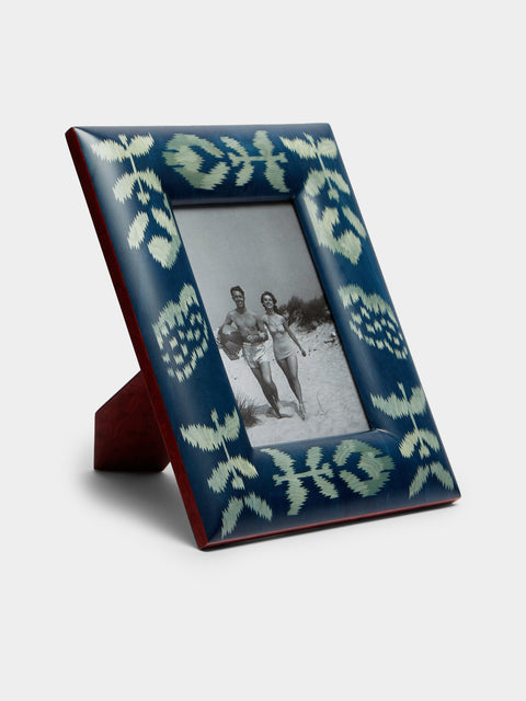 Silvia Furmanovich - Ikat Marquetry Wood Photo Frame -  - ABASK - 