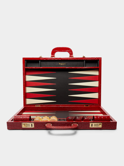 Renzo Romagnoli - Leather Backgammon Case -  - ABASK - 