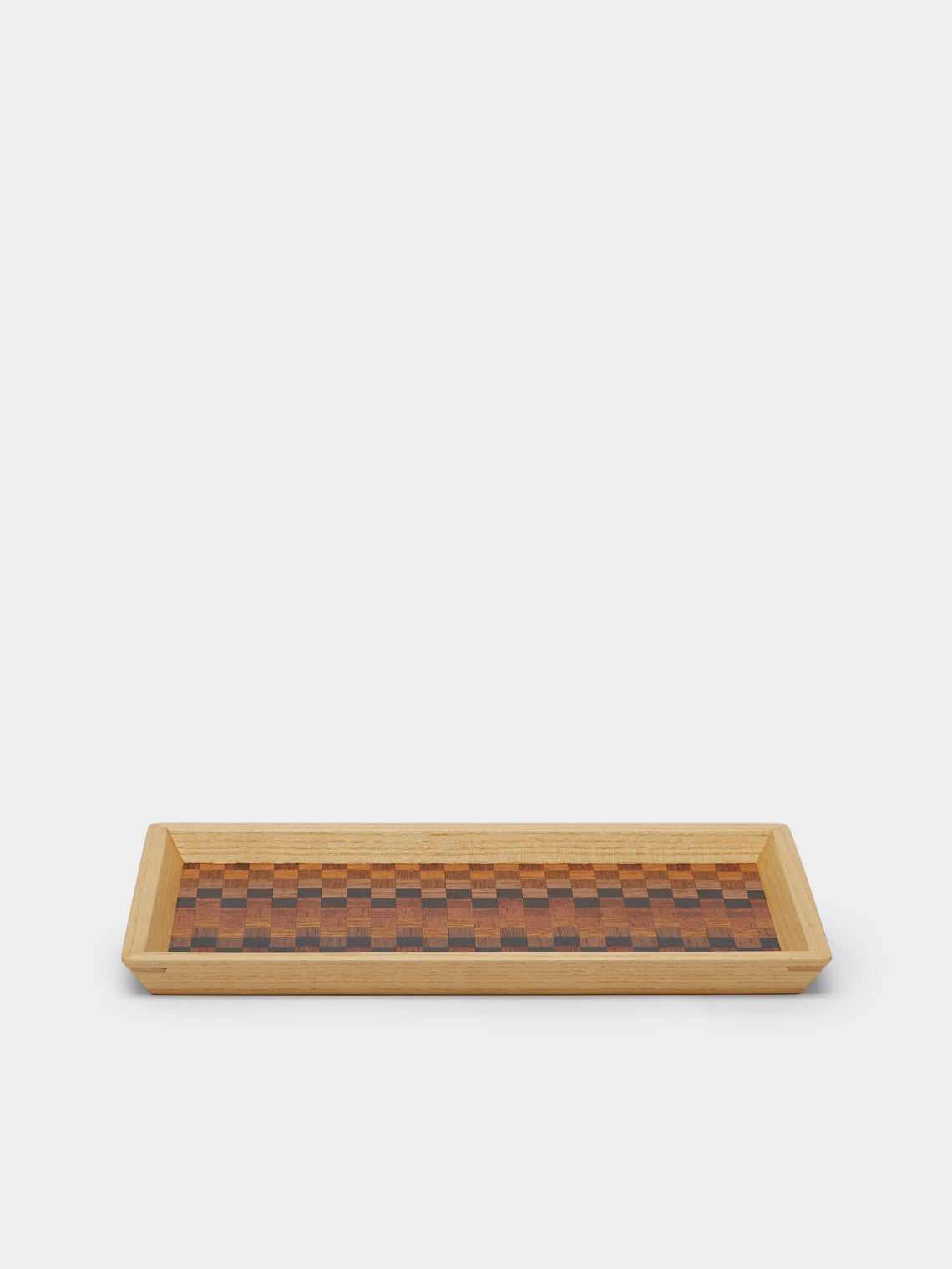 Mori Kougei - Poke Wood Long Tray -  - ABASK