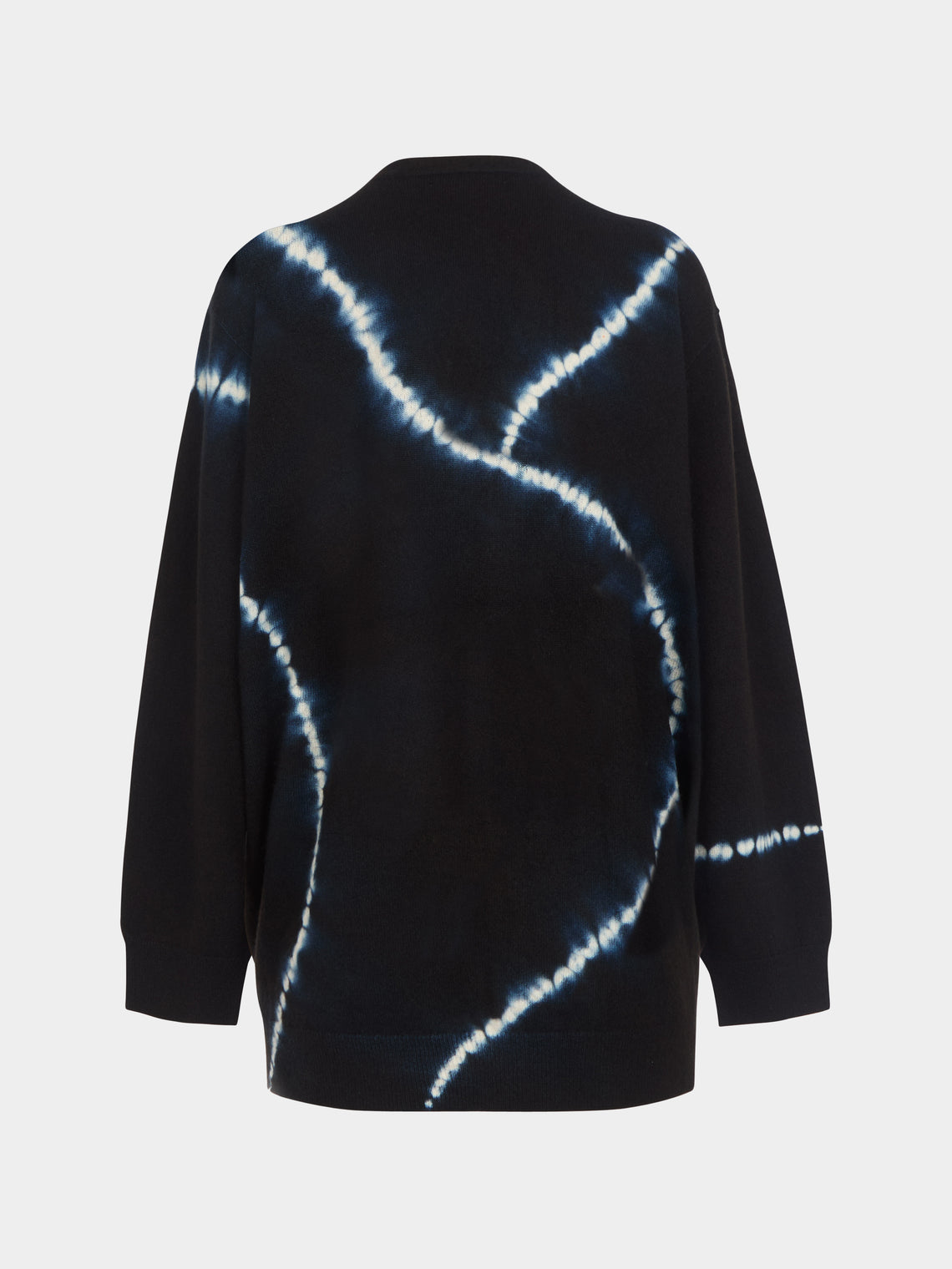 Suzusan - Shibori Cashmere Seamless Wide Cardigan  | Size: S -  - ABASK