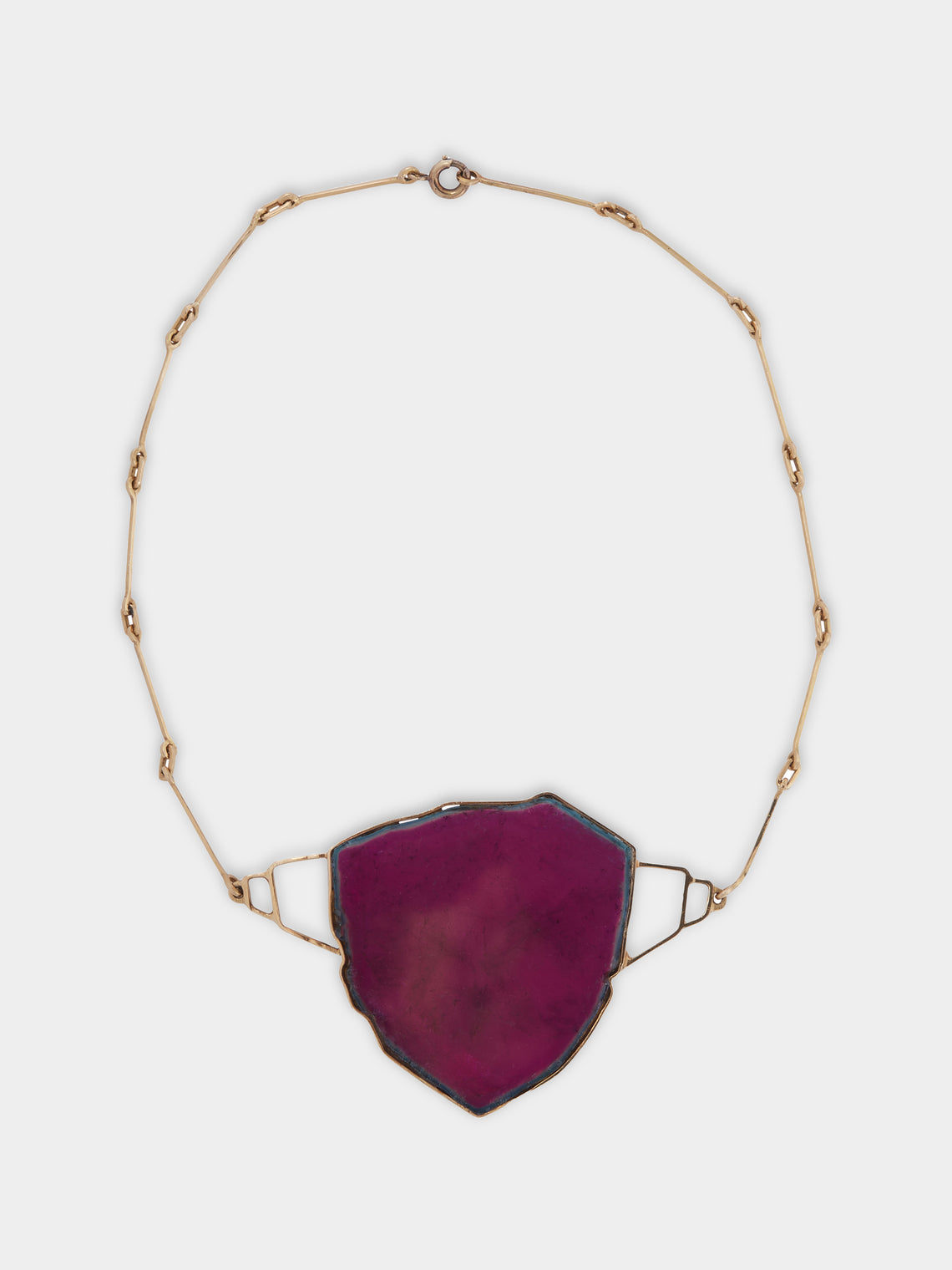 Mahnaz - Jean Vendome 18-Karat Gold and Tourmaline Necklace -  - ABASK - 