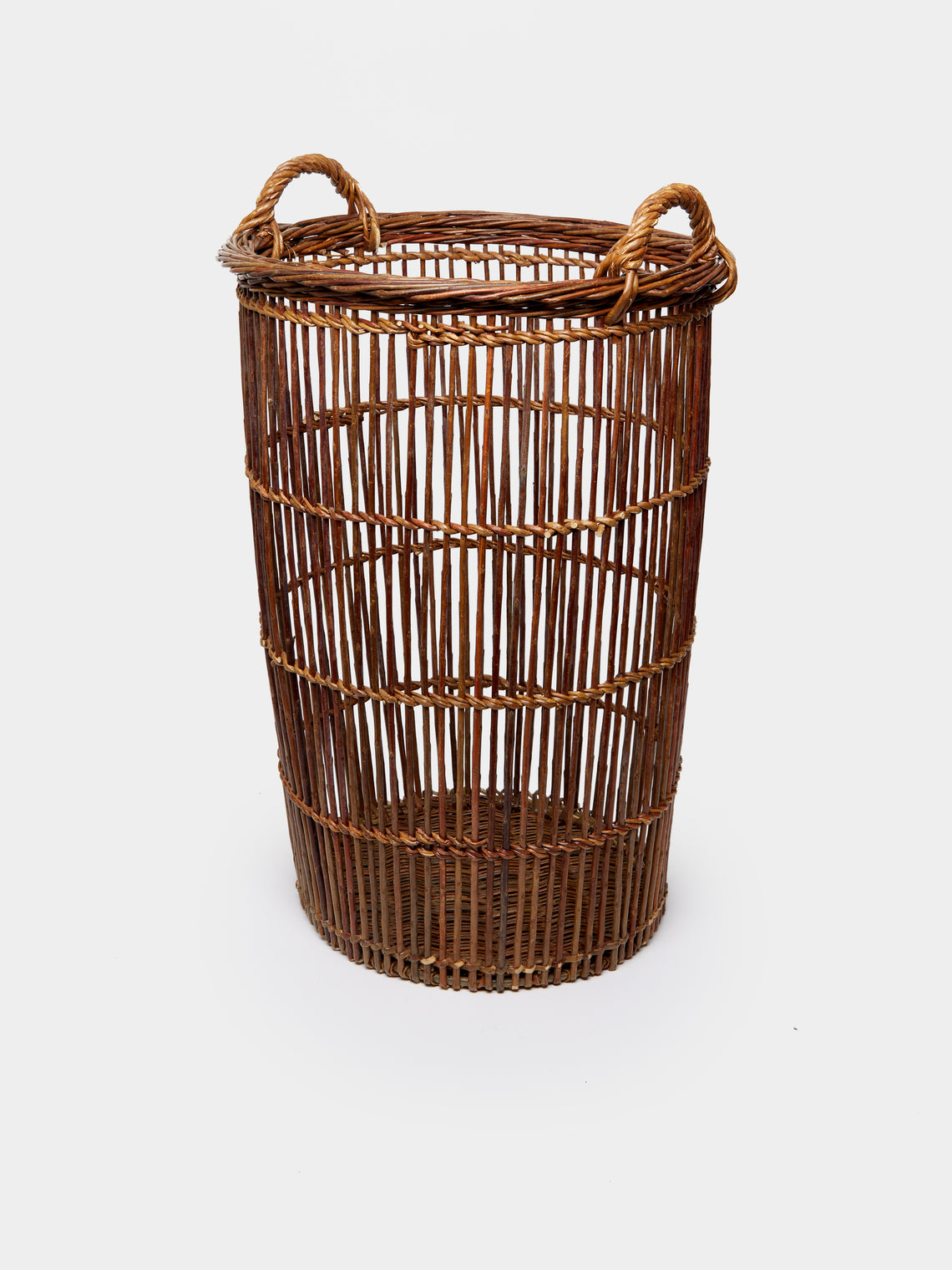 Benjamin Nauleau - Handwoven Willow Laundry Basket -  - ABASK - 