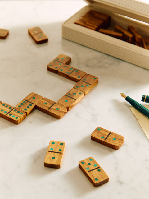 Marcela Cure - Olive Wood Dominoes -  - ABASK